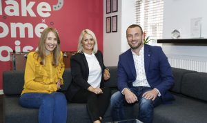Anna Thomas (PR Director) Abi Owers (Engagement Director) and Jon Butler (MD) from Big Brand Ideas
