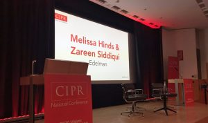 Edelman at the 2017 CIPR National Conference
