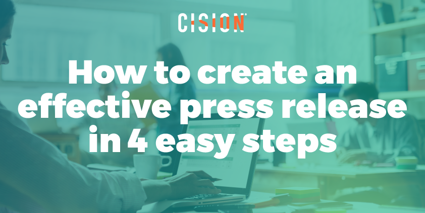 How to great an effective press release in 4 easy steps